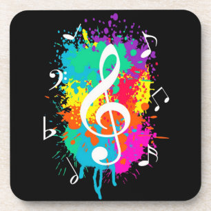 Posavasos Grunge musical