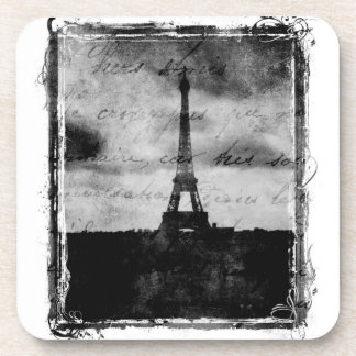 Posavasos Grunge París texturizada borde