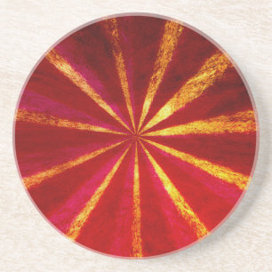 Posavasos Grunge starburst