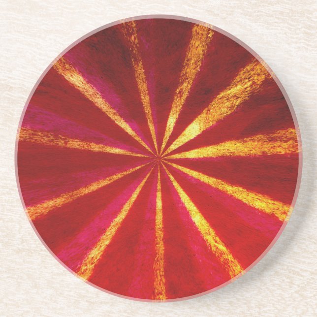 Posavasos Grunge starburst (Frente)