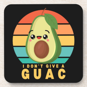 Posavasos Guacamole Divertido Juego de Palabras de Comida Ka