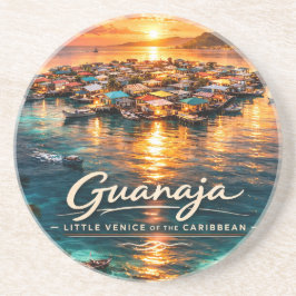 Posavasos Guanaja Little Venice of the Caribbean