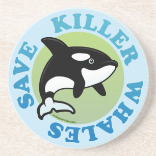 Posavasos Guardar ballenas asesinas