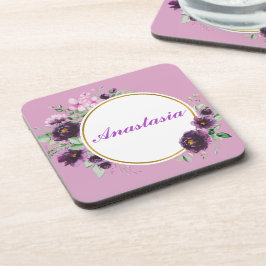 Posavasos Guay, Amazing, Purple Flowers, nombre