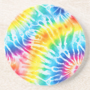 Posavasos Guay Aqua Red Blue Yellow Naranja Tie Dye