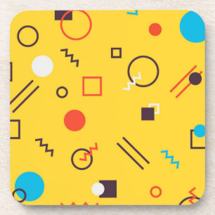 Posavasos Guay, Memphis únicos, modernos, geométricos urbano