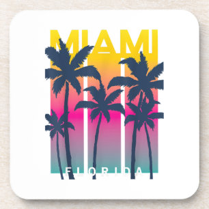 Posavasos Guay Miami Florida Tees de diseño gráfico, me enca
