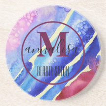 Guay Resumen arte azul púrpura pink magenta