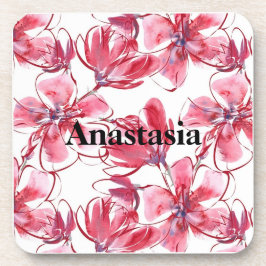 Posavasos Guay, unas flores rosadas asombrosas