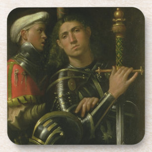 Posavasos Guerrero con el novio (aceite)