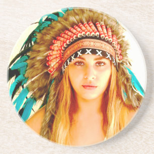 Posavasos Guerrero indio