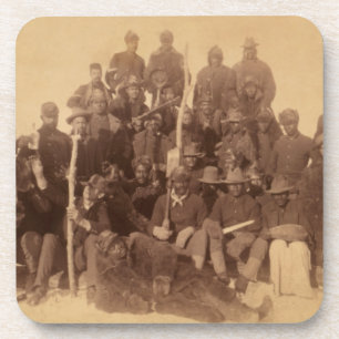 Posavasos Guerreros de búfalo: la caballería norteamericana 