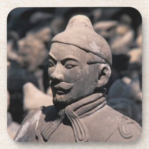 Posavasos Guerreros de terracota en el 2 de Qin Shihuang