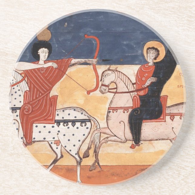 Posavasos guerreros medievales (Frente)