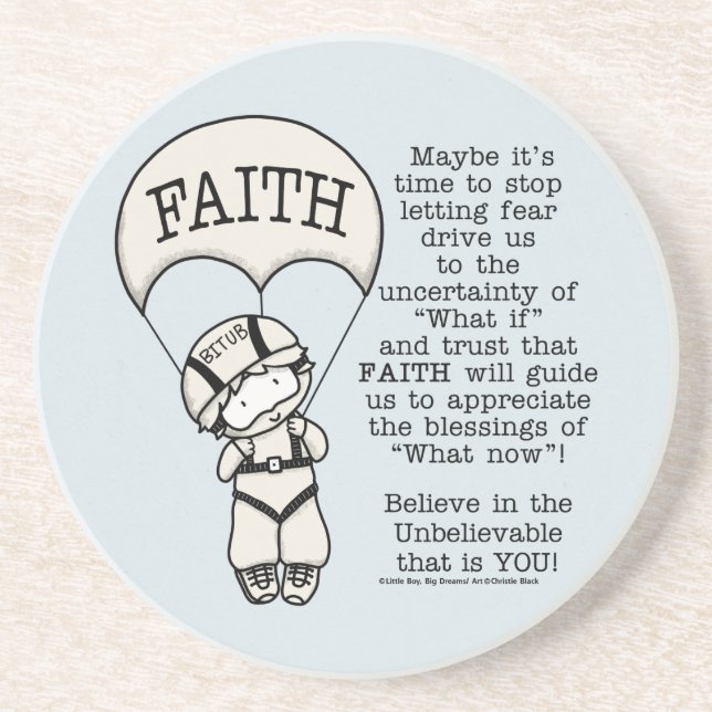 Posavasos Guía de Faith Will (Frente)