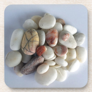 Posavasos guijarros blancos