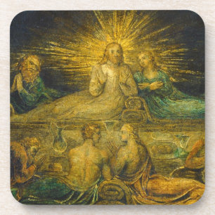 Posavasos Guillermo Blake el la última cena, 1799 (tempera