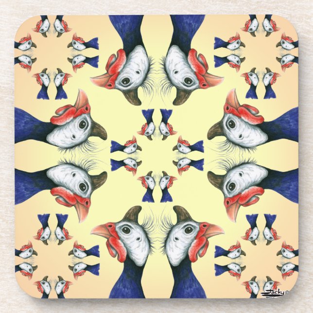 Posavasos ¡Guineas Por Todas Partes! (Frente)