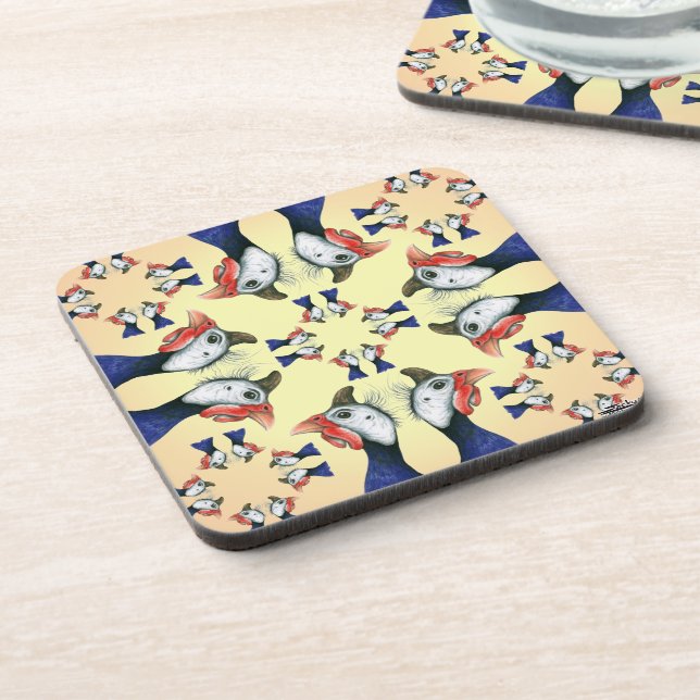 Posavasos ¡Guineas Por Todas Partes! (Lado Izquierdo)