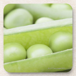 Posavasos Guisantes orgánicos frescos