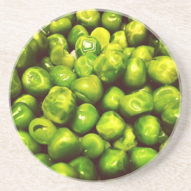 Posavasos Guisantes verdes (Frente)