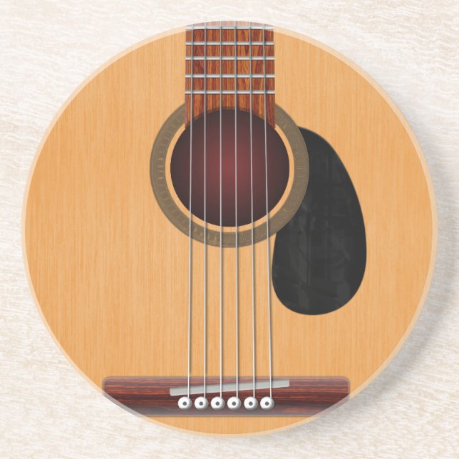 Posavasos Guitarra acústica (Frente)