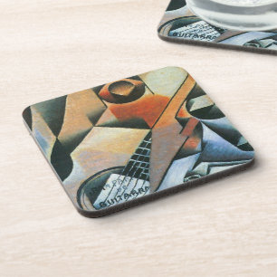 Posavasos Guitarra (Banjo) y Gafas, Juan Gris, Arte Antiguo
