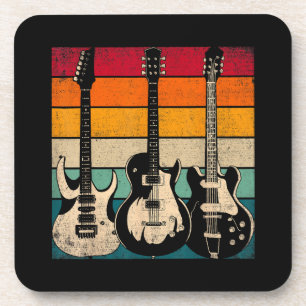 Posavasos Guitarra retro