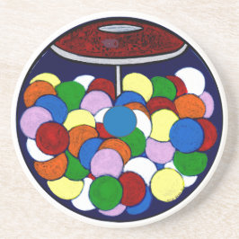 Posavasos Gum Ball Machine