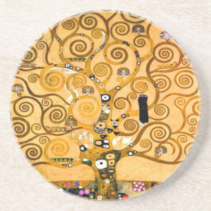 Posavasos Gustav Klimt Árbol de la Vida