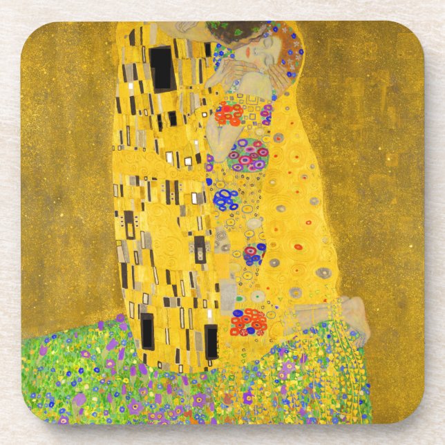 Posavasos Gustav Klimt El Beso (Frente)