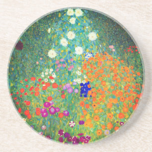 Posavasos Gustav Klimt Flower Garden