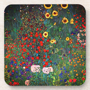Posavasos Gustav Klimt Flower Garden