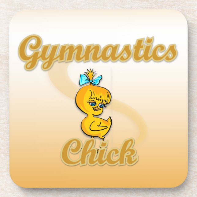 Posavasos Gymnastics Chick (Frente)