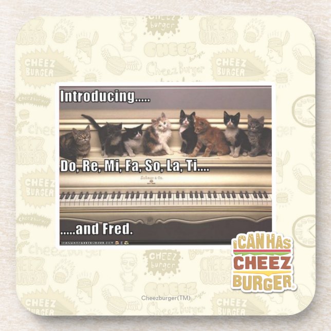 Posavasos Hace, el re, MI, Fa, así pues, La, Ti, Fred (Frente)