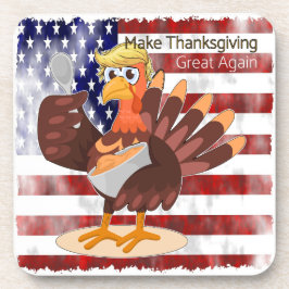 Posavasos Hacer grande de nuevo el día de Acción de Gracias