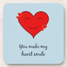 Posavasos Haces mi sonrisa cardíaca