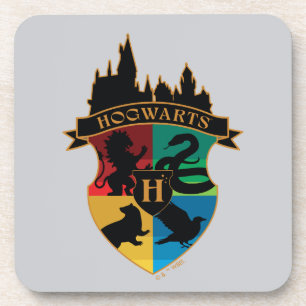 Posavasos HACIENTES™ Castillo Escudo Insignia para el Orgull