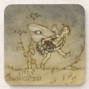 Posavasos Hada de Arturo Rackham el , ilustracion 'de un