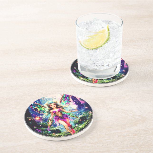 POSAVASOS HADA DEL BOSQUE  (Lado)