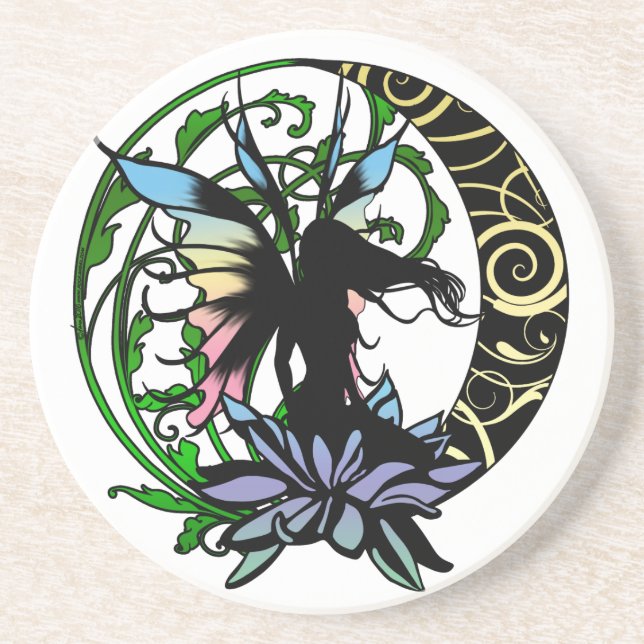 Posavasos Hada Sombra de Loto (Frente)