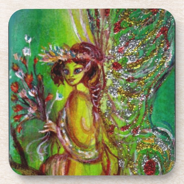 POSAVASOS HADA VERDE (Frente)