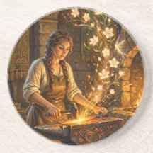 Hadas Flores Arte Fantasía de la Herrería de Santa