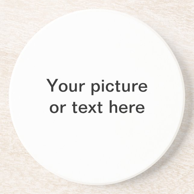 Posavasos Haga su propio personalizado personalizado (Frente)