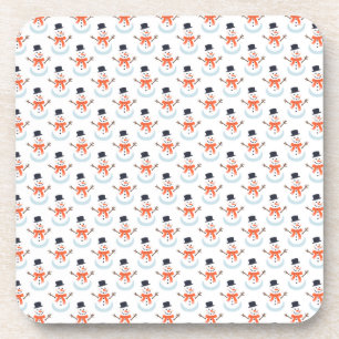 Posavasos ¡Hagamos un muñeco de nieve!