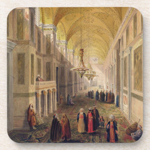 Posavasos Haghia Sophia, placa 2: el narthex, grabado por L