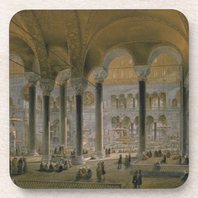 Posavasos Haghia Sophia, placa 6: el cubo del norte, b (Frente)