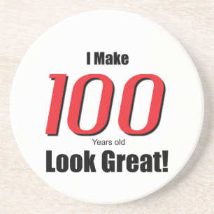 Posavasos ¡Hago 100 años de la mirada grandes!
