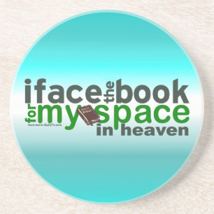 Posavasos Hago frente al libro para Myspace