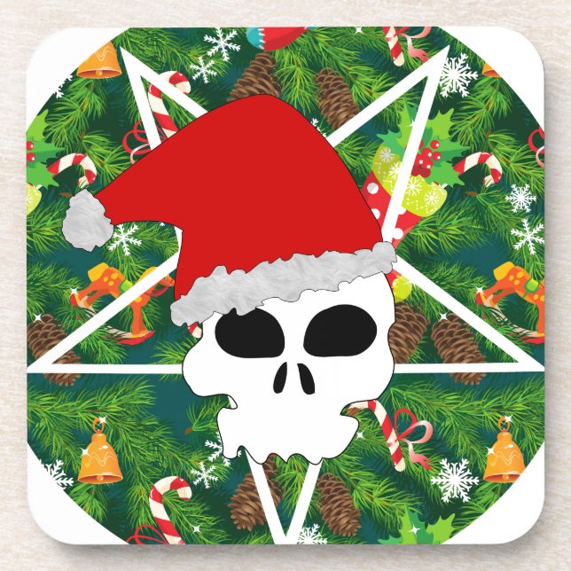 Posavasos hail santa (Frente)